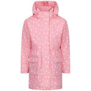 Trespass Girls Hester Waterproof Jacket / Baby Pink